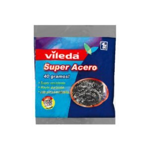 VILEDA ESPONJA SUPER ACERO X 40GR
