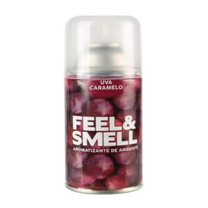 FEEL & SMELL AROMATIZANTE DE AMBIENTE  "UVA Y CARAMELO" 270 ML.