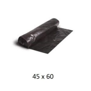 BOLSA DE RESIDUOS 45X60 NEGRA X 40U
