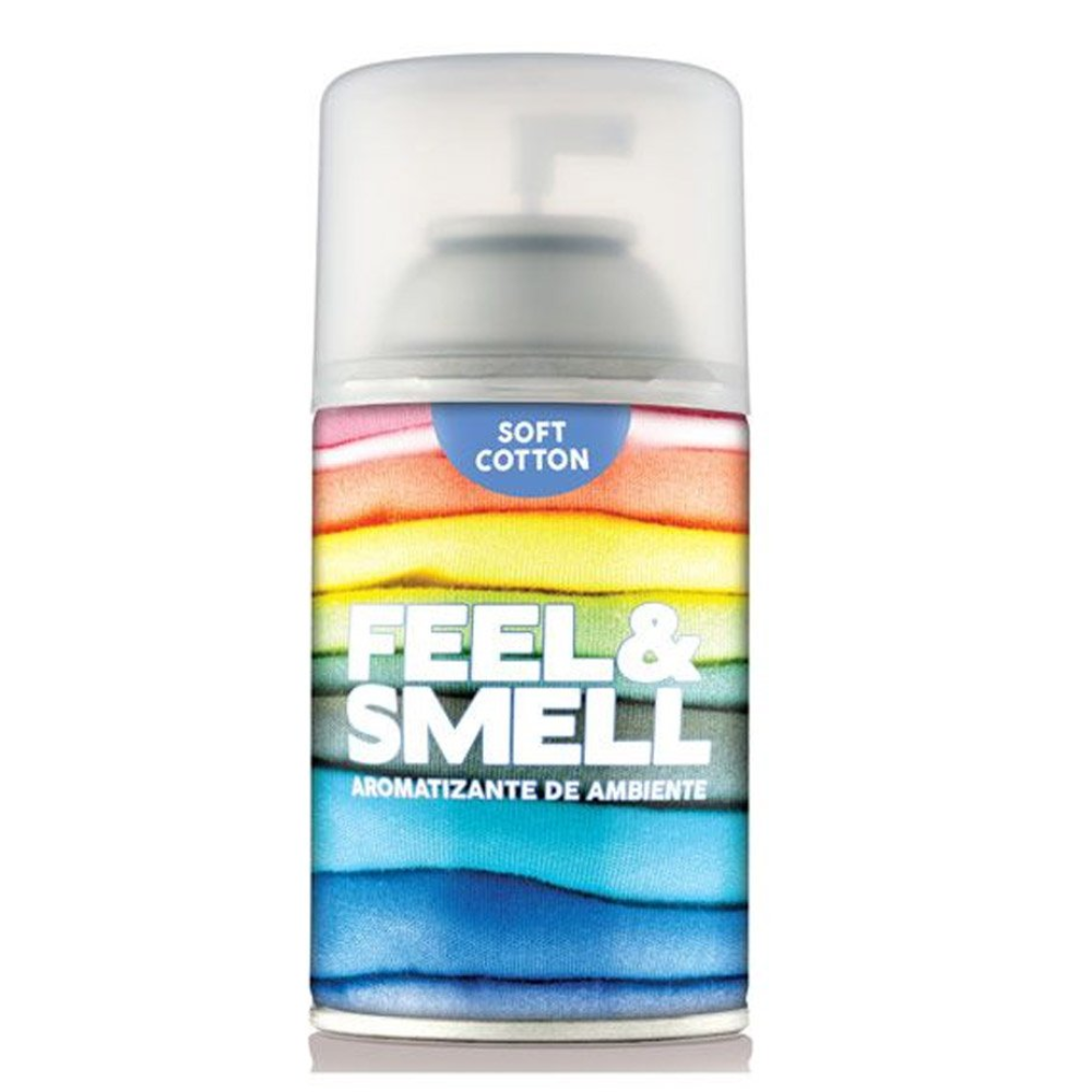 FEEL & SMELL AROMATIZANTE DE AMBIENTE "COTTON" 270 ML.
