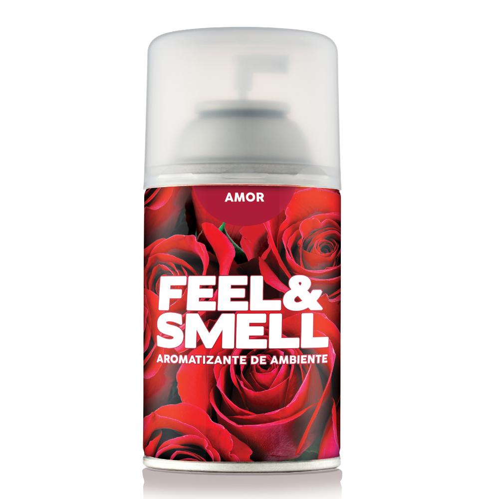 FEEL & SMEEL AROMATIZANTE DE AMBIENTE "SMELL AMOR" 270 ML.