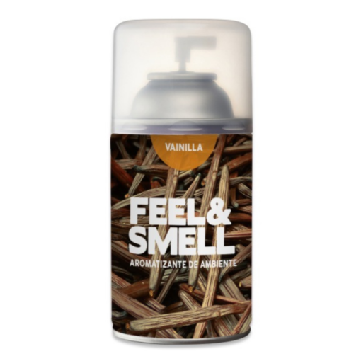 FEEL & SMELL AROMATIZANTE DE AMBIENTE  "VAINILLA" 270 ML.