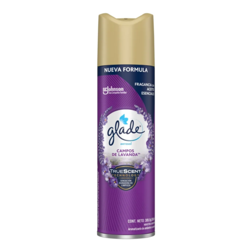 GLADE AROMATIZANTE DE AMBIENTE AEROSOL "LAVANDA" x 360 CC.