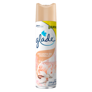 GLADE AROMATIZANTE DE AMBIENTE AEROSOL "VAINILLA" x 360 CC.