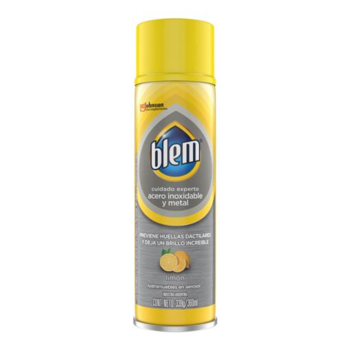 BLEM LIMON AEROSOL ACERO INOXIDABLE X 360 ML.