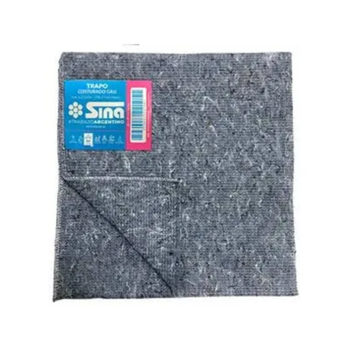 SINA TRAPO DE PISO GRIS CLASICO 48X60 CM