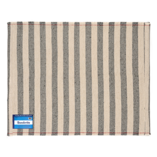 BANDERITA TRAPO DE PISO RAYADO 45 X 60 CM