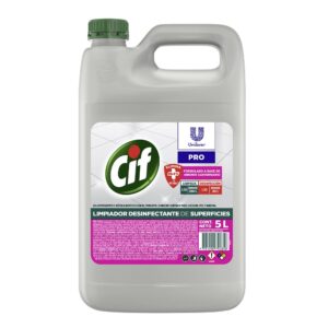 CIF LIMPIADOR DESINFECTANTE CUATERNARIO X 5LT