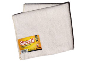 SACCHI TRAPO DE PISO BLANCO FRISADO 47X57 cm.
