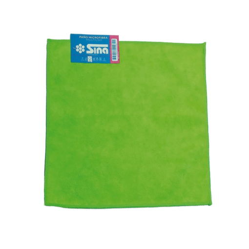 SINA MICROFIBRA MULTIUSO VERDE 35X35 cm.