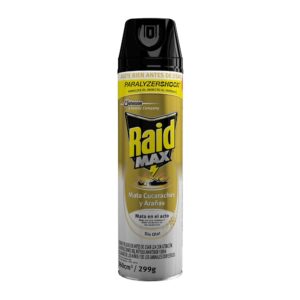 RAID MAX MATA CUCARACHAS Y ARAÑAS SIN OLOR AERO 360 cc.