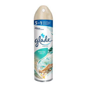 GLADE AROMATIZANTE DE AMBIENTE AEROSOL "PARAISO AZUL" X 360 CC.