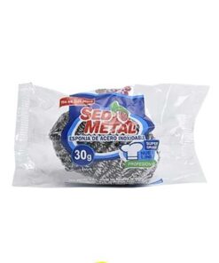 SED METAL ESPONJA DE ACERO INOXIDABLE X 30 gr
