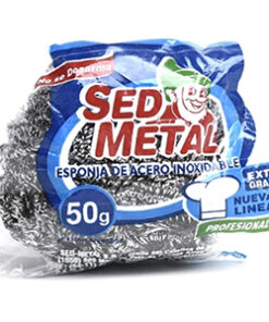 SED METAL ESPONJA DE ACERO INOXIDABLE X 50 gr
