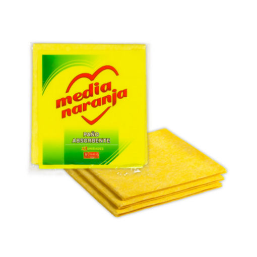 MEDIA NARNAJA PAÑO ABSORBENTE x 3 unidades