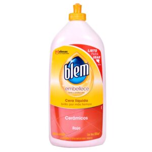 BLEM CERA LIQUIDA CERAMICOS ROJO X 800 ML.