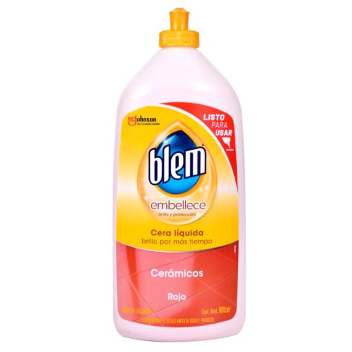 BLEM CERA LIQUIDA CERAMICOS ROJO X 800 ML.
