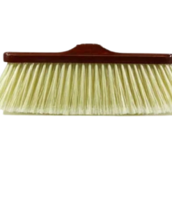 SINA ESCOBA AMBAR CON BASE DE MADERA