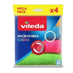 VILEDA MICROFIBRA MULTIUSO X 4 UNIDADES
