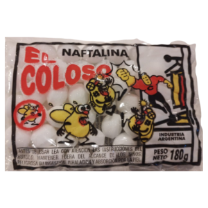 EL COLOSO NAFTALINA  X 180GR