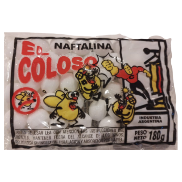 EL COLOSO NAFTALINA  X 180GR