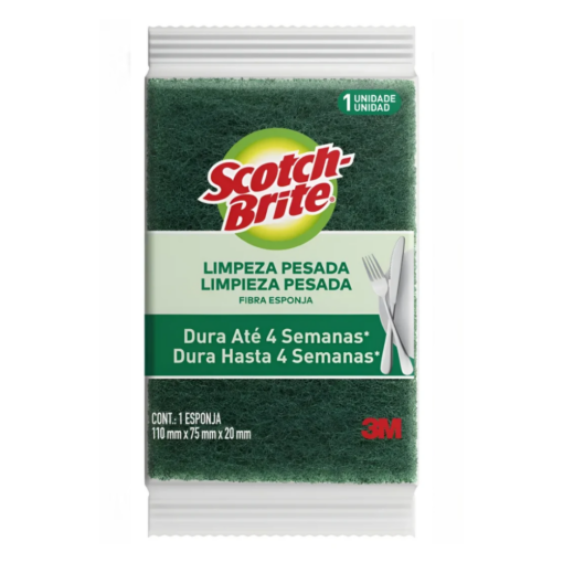 SCOTCH BRITE ESPONJA LIMPIEZA PESADA CLÁSICA
