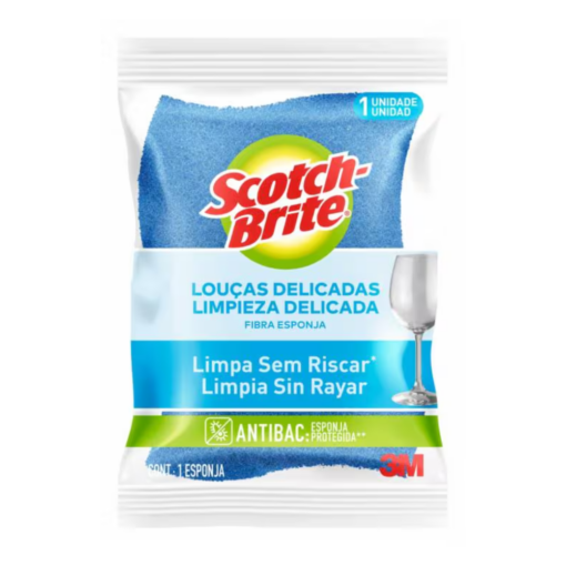SCOTH BRITE ESPONJA SANITARIA CERO RAYAS AZUL