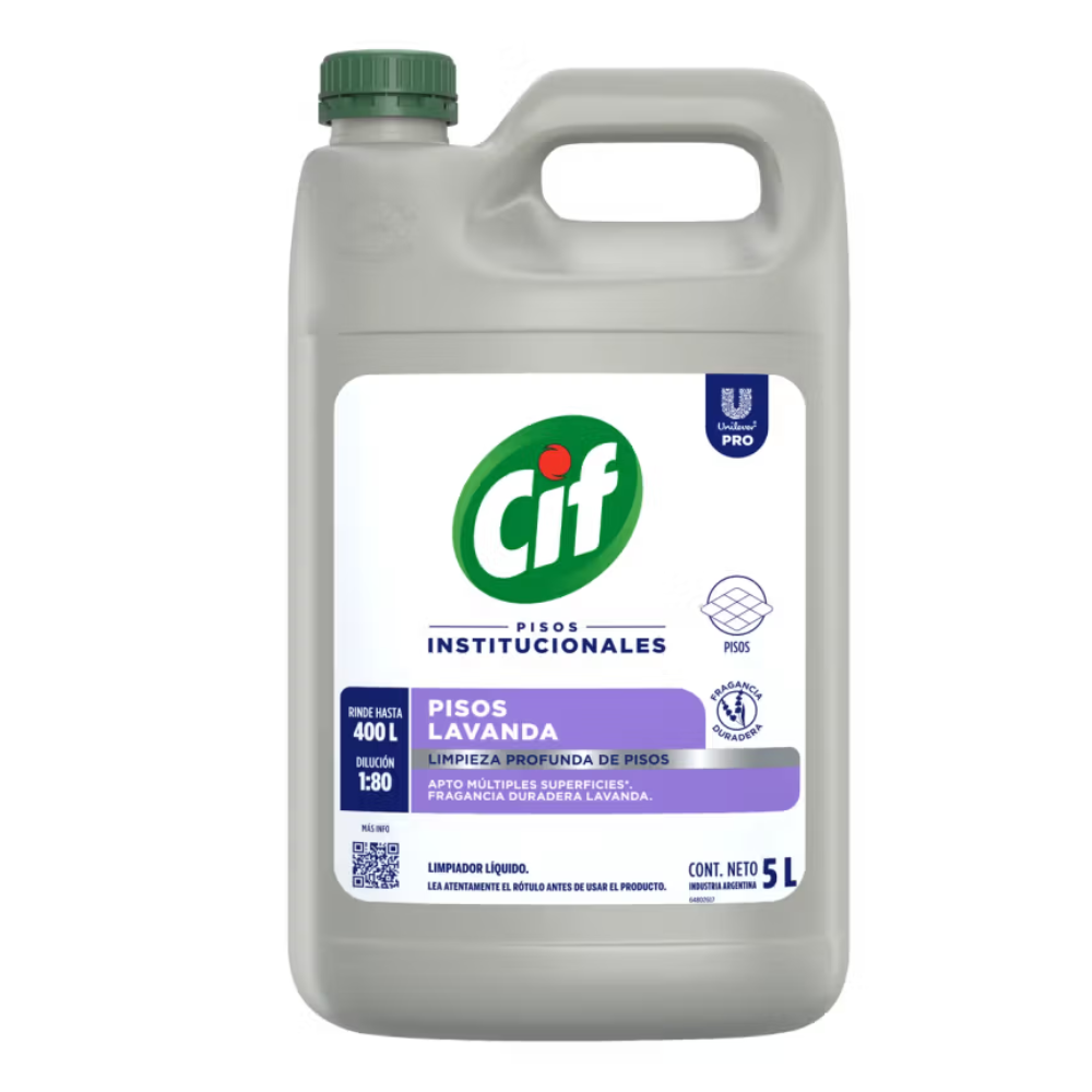 CIF PISOS PERFUMADOS "LAVANDA" x 5LTS.