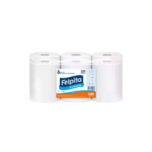 FELPITA PREMIUN BOBINA DE LIMPIEZA DOBLE HOJA  2X360MT