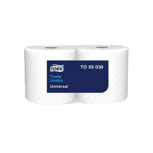 TORK TOALLA ADVANCED JUMBO HOJA SIMPLE 2X310 MT (TO55038)