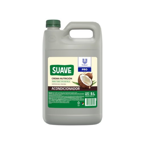 SUAVE ACONDICIONADOR CREMA NUTRICIÓN COCO X 5LT