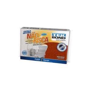 TEK BOND ESPONJA SIN RAYAS X 1 UNIDAD