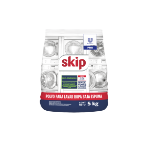 SKIP JABON EN POLVO BAJA ESPUMA X 5KG