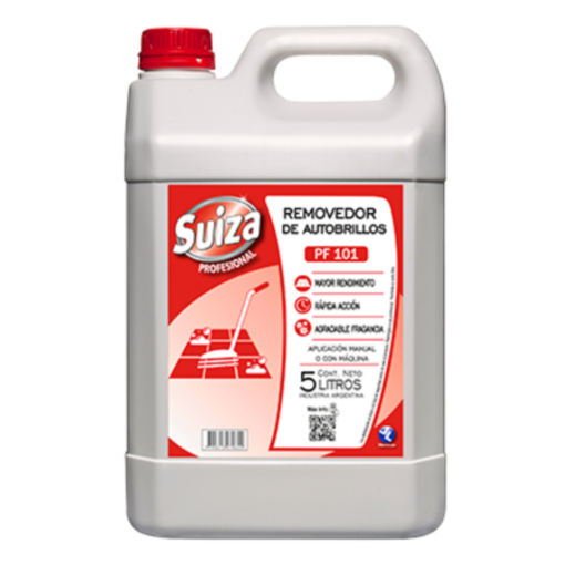 SUIZA REMOVEDOR AUTOBRILLOS PROFESIONAL X 5LT