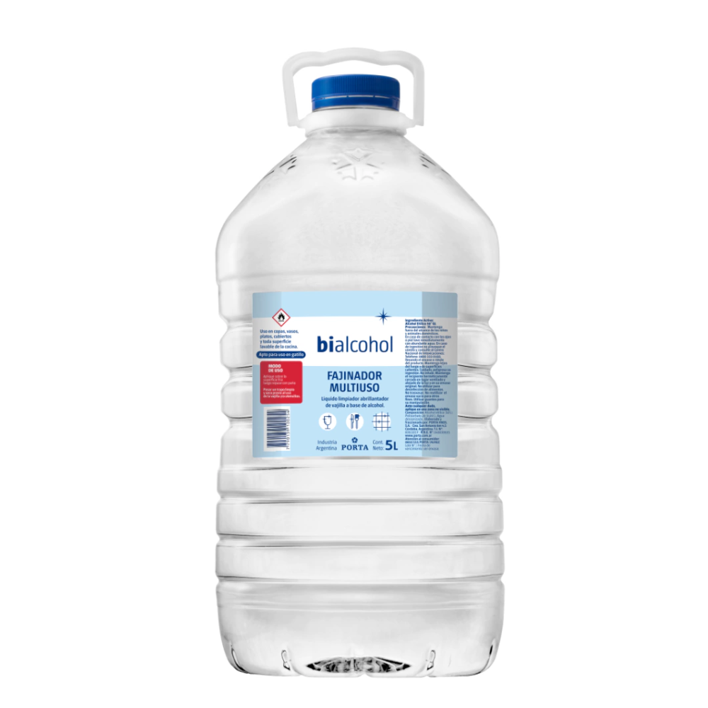 PORTA BIALCOHOL FAJINADOR X 5LT