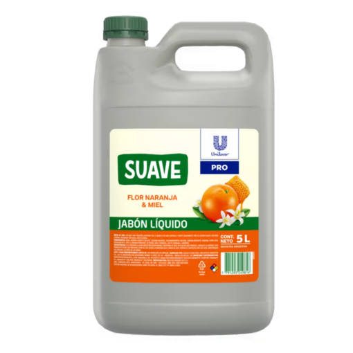 SUAVE JABÓN LÍQUIDO P/MANOS X 5LT