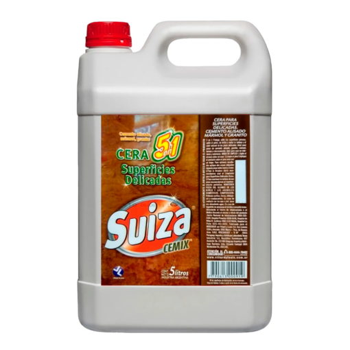SUIZA CERA SUPERFICIES DELICADAS X 5LT