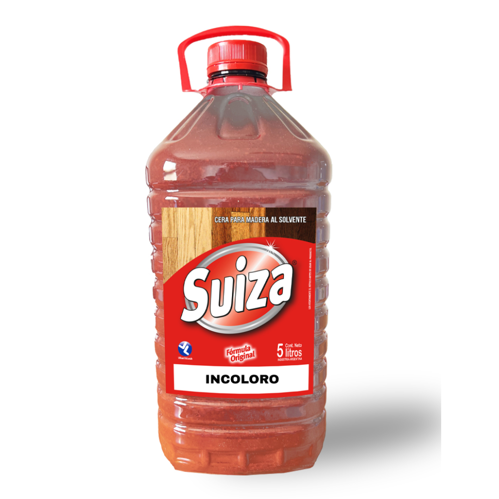 SUIZA CERA LIQUIDA INCOLORA X 5LT