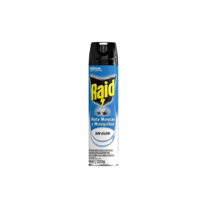 RAID AEROSOL SIN OLOR MATA MOSCAS Y MOSQUTOS  X 360ML