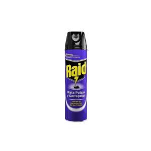 RAID AEROSOL PULGAS Y GARRAPATAS X 360ML