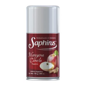 SAPHIRUS AROMATIZANTE DE AMBIENTE MANZANA CANELA X 280CC