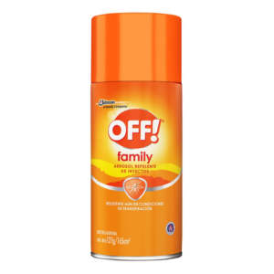 OFF FAMILY REPELENTE DE INSECTOS EN AEROSOL X 165ML