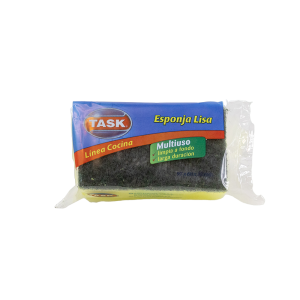 TASK FIBRA ESPONJA LISA ECONOMICA X 1UNIDAD