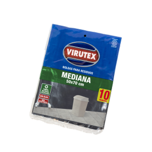 VIRUTEX BOLSA PLANA MEDIANA 50X70X10 UNIDADES