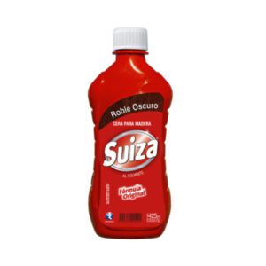SUIZA CERA LIQUIDA TRADICIONAL ROBLE OSCURO 850ML