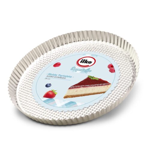 ILKO MOLDE ESTAÑADO 28 CM TARTA