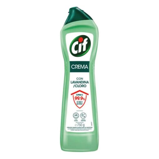 CIF CREMA ULTRA BLANCO CON LAVANDINA X 750ML