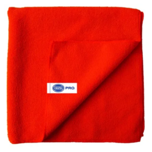 VIRUTEX PRO PAÑO MICROFIBRA ROJO X5 UNIDADES