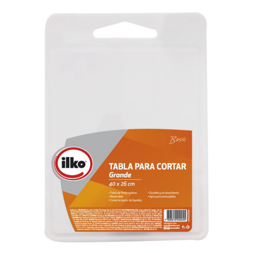 ILKO TABLA P/CORTAR GRANDE CLÁSICA 40X26CM