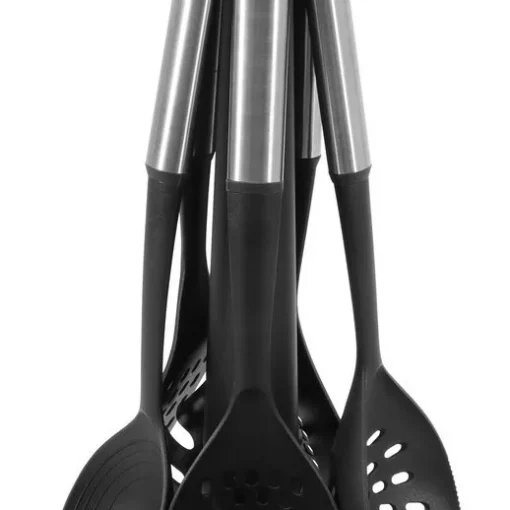 ILKO SET 6 UTENSILIOS C/BASE SILVER INDUSTRIAL
